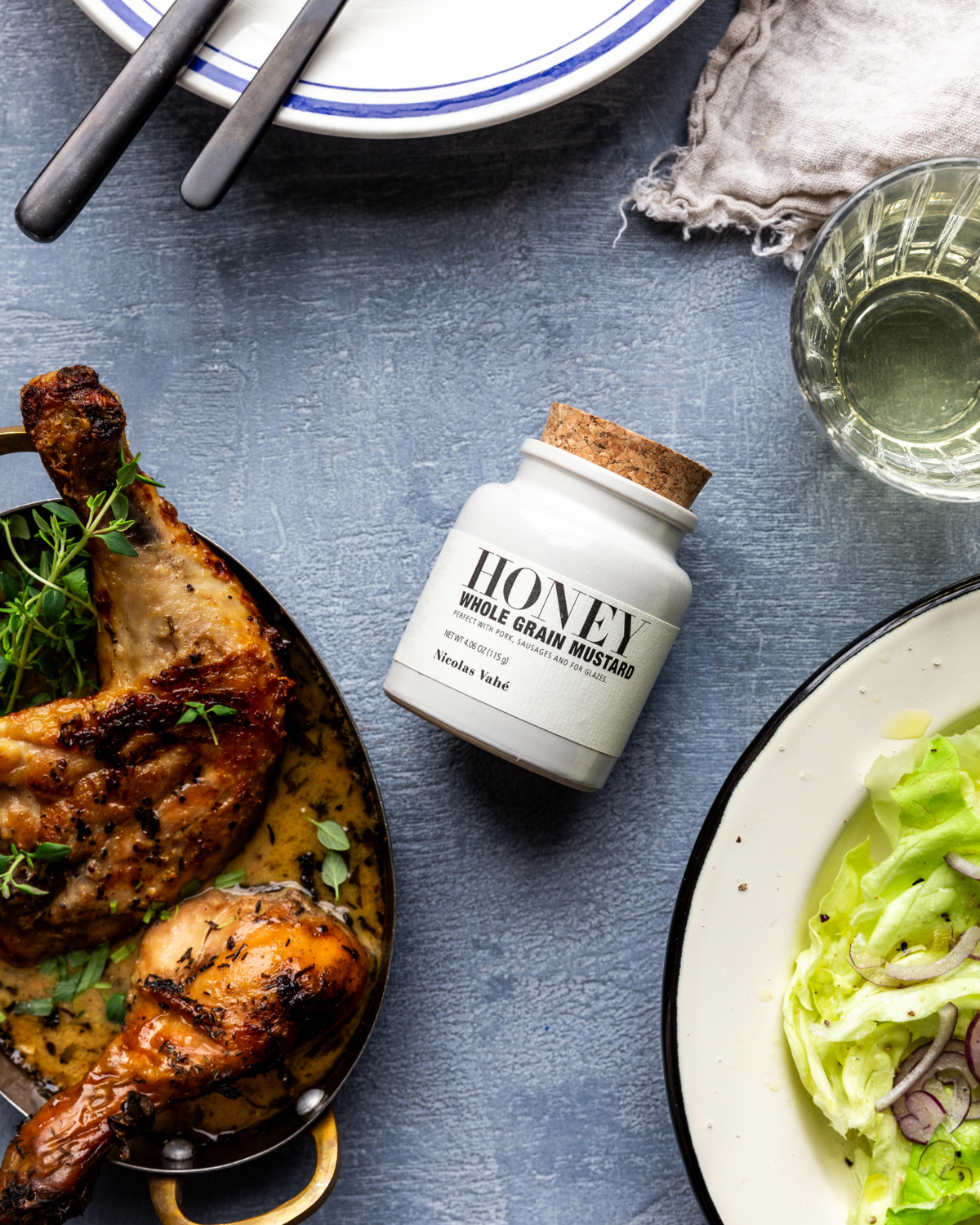 Honey & Wholegrain Mustard 115g