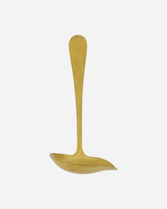 Antique Gold Sauce Spoon 17cm