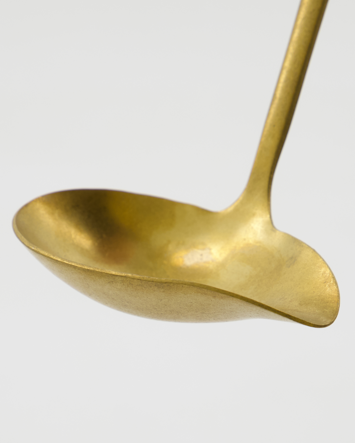 Antique Gold Sauce Spoon 17cm