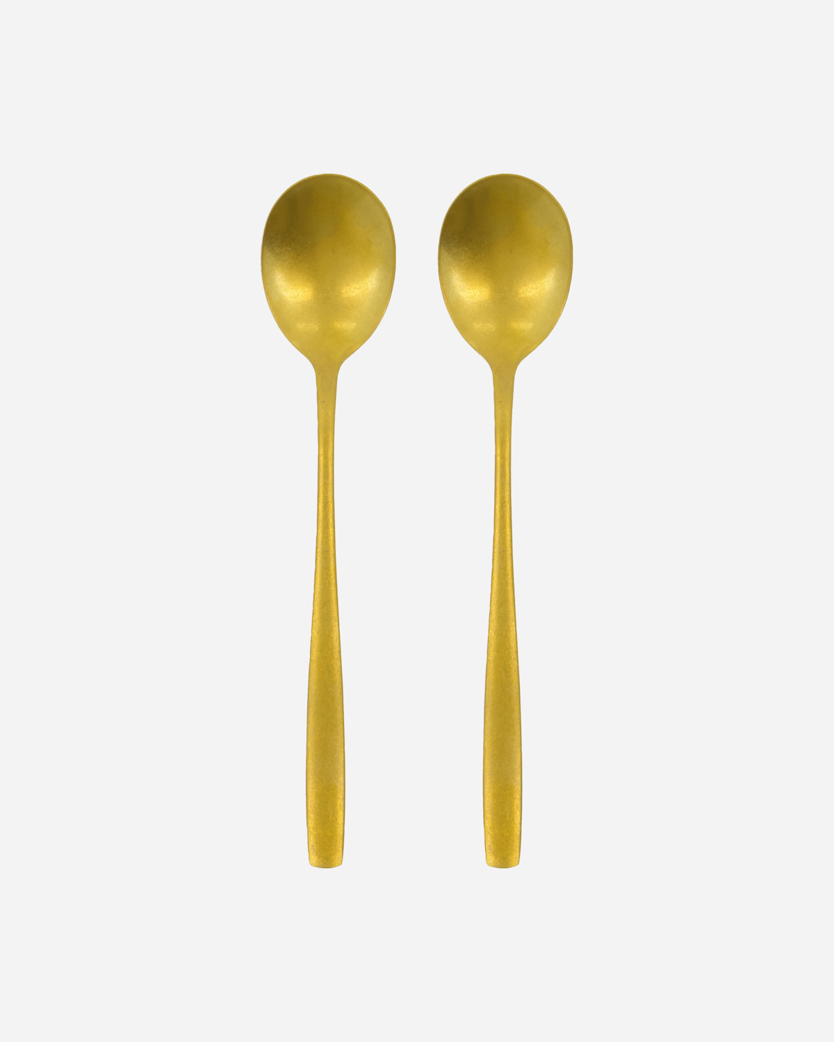 Antique Gold Spoon S/2 20cm