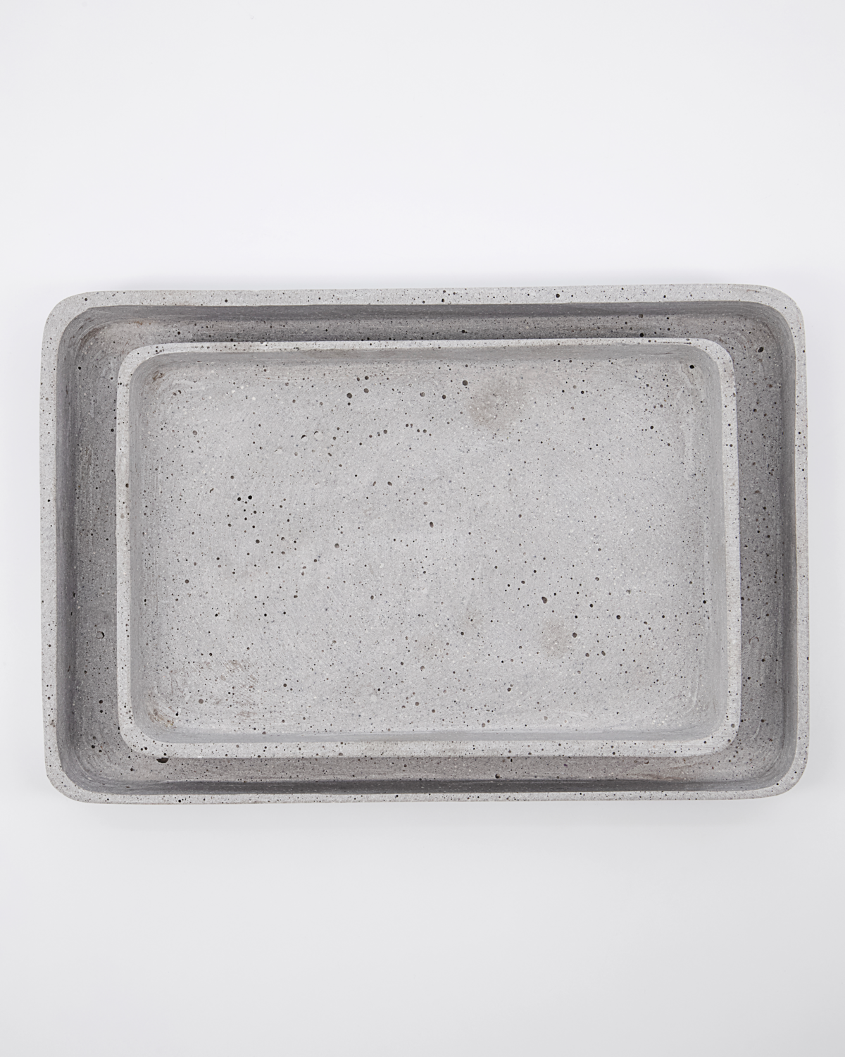 Grey Cement Effect Tray 24cm