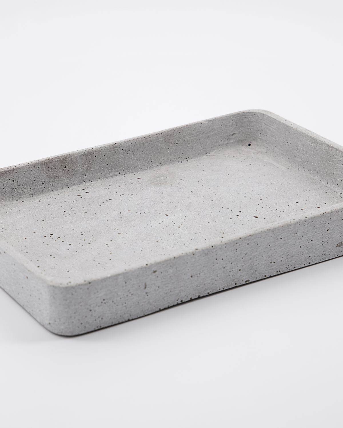 Grey Cement Effect Tray 24cm