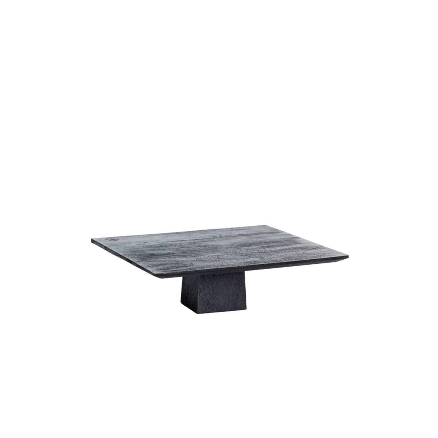 Wood matt black Cake Stand 40cm