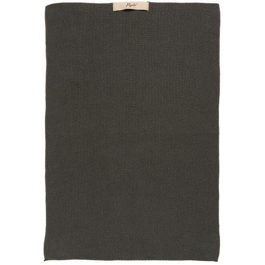 Mynte Thunder Grey Knitted Towel