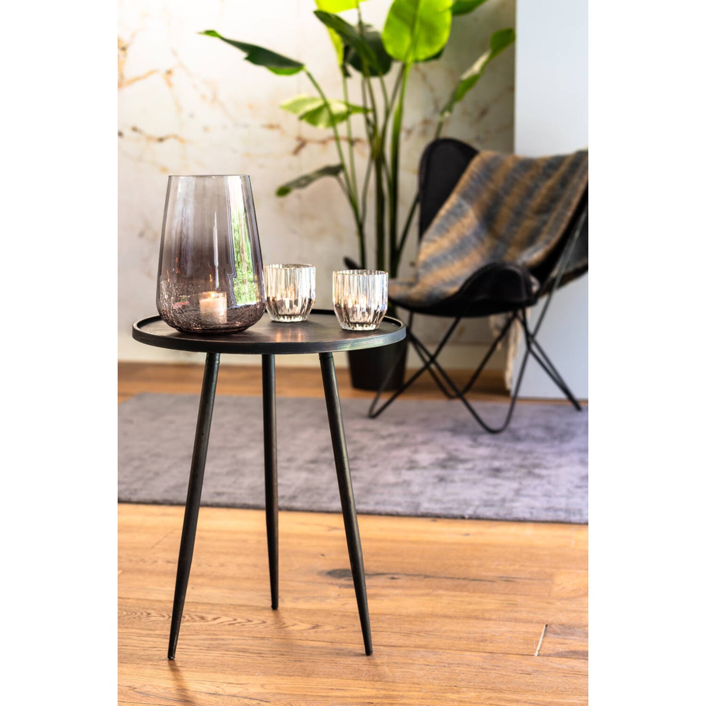 Vira Zinc Side table 50.5cm