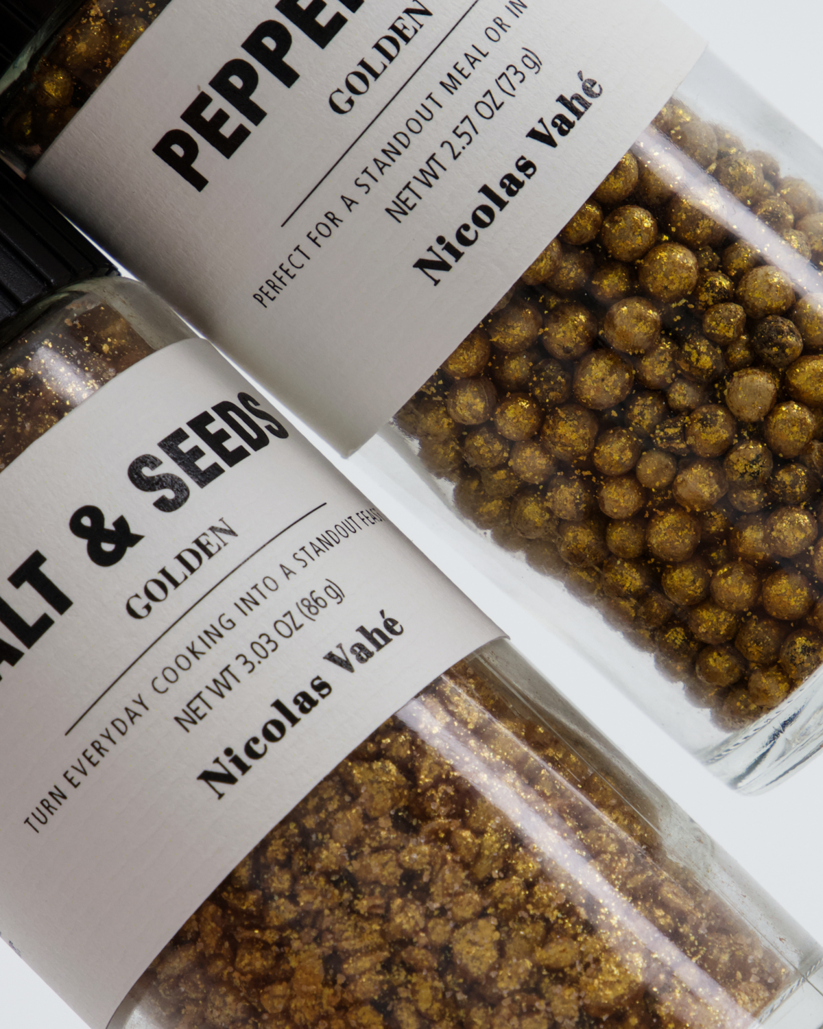 Gold Pepper & Salt & Seeds Gift Box 86g