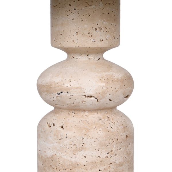 Carob Travertine Table Lamp