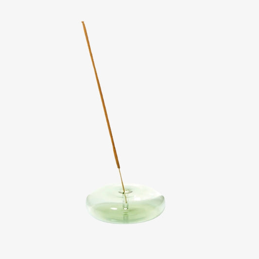 Dimple Incense Holder Green