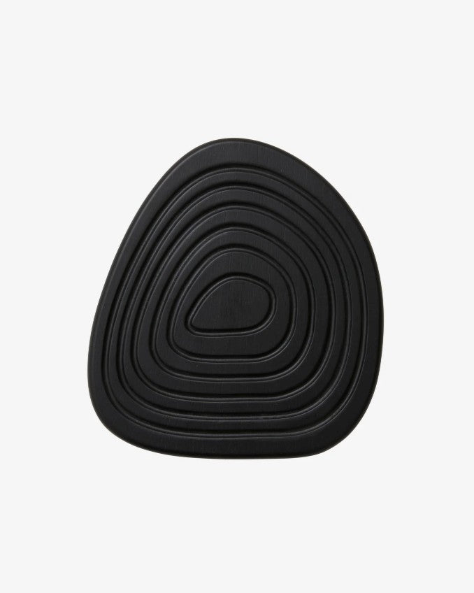 Enoki Black Table Mat 20cm