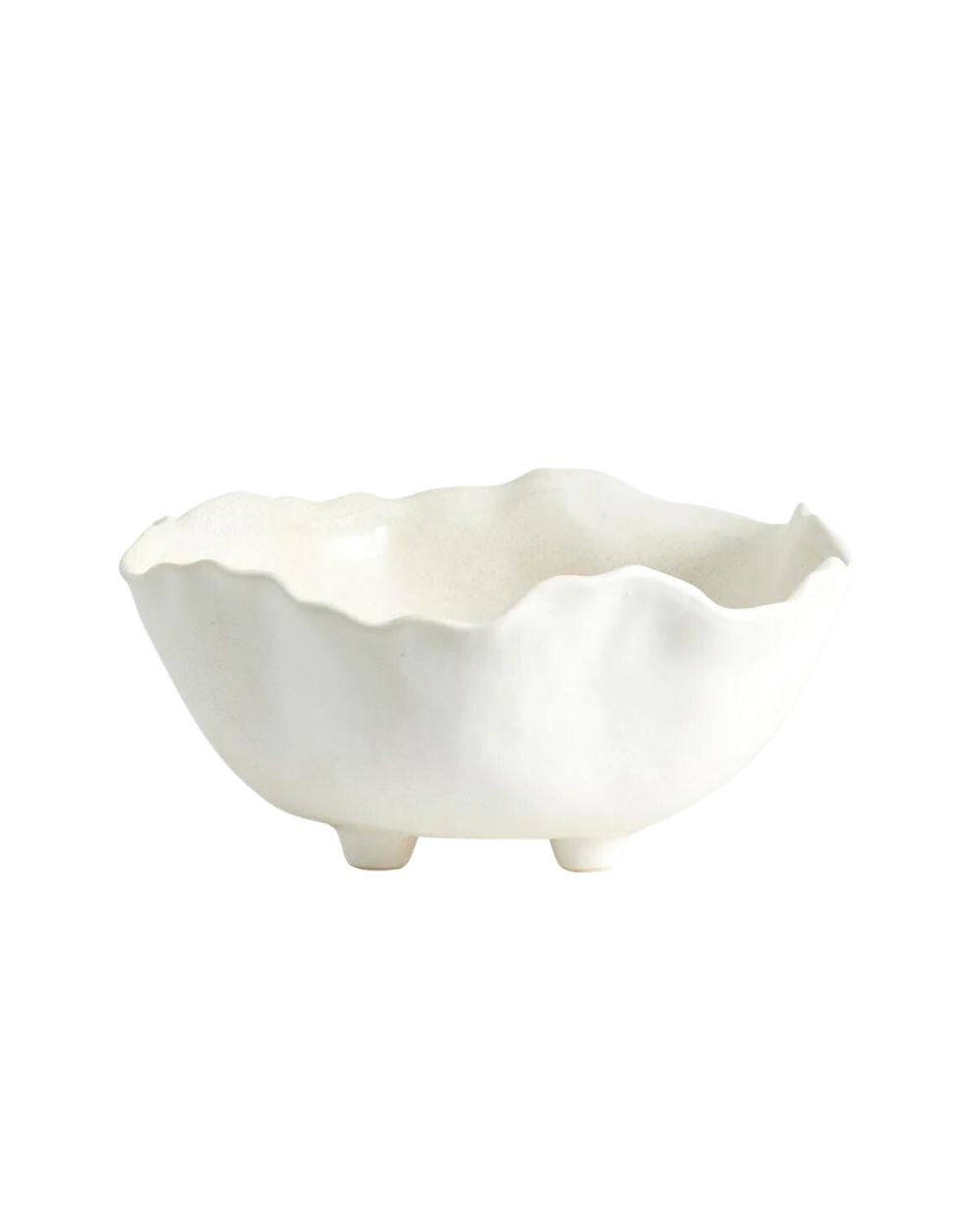 Wave Bowl Offwhite 26 CM