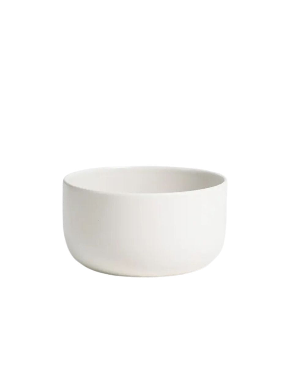 White Stoneware Serving Bowl 17cm