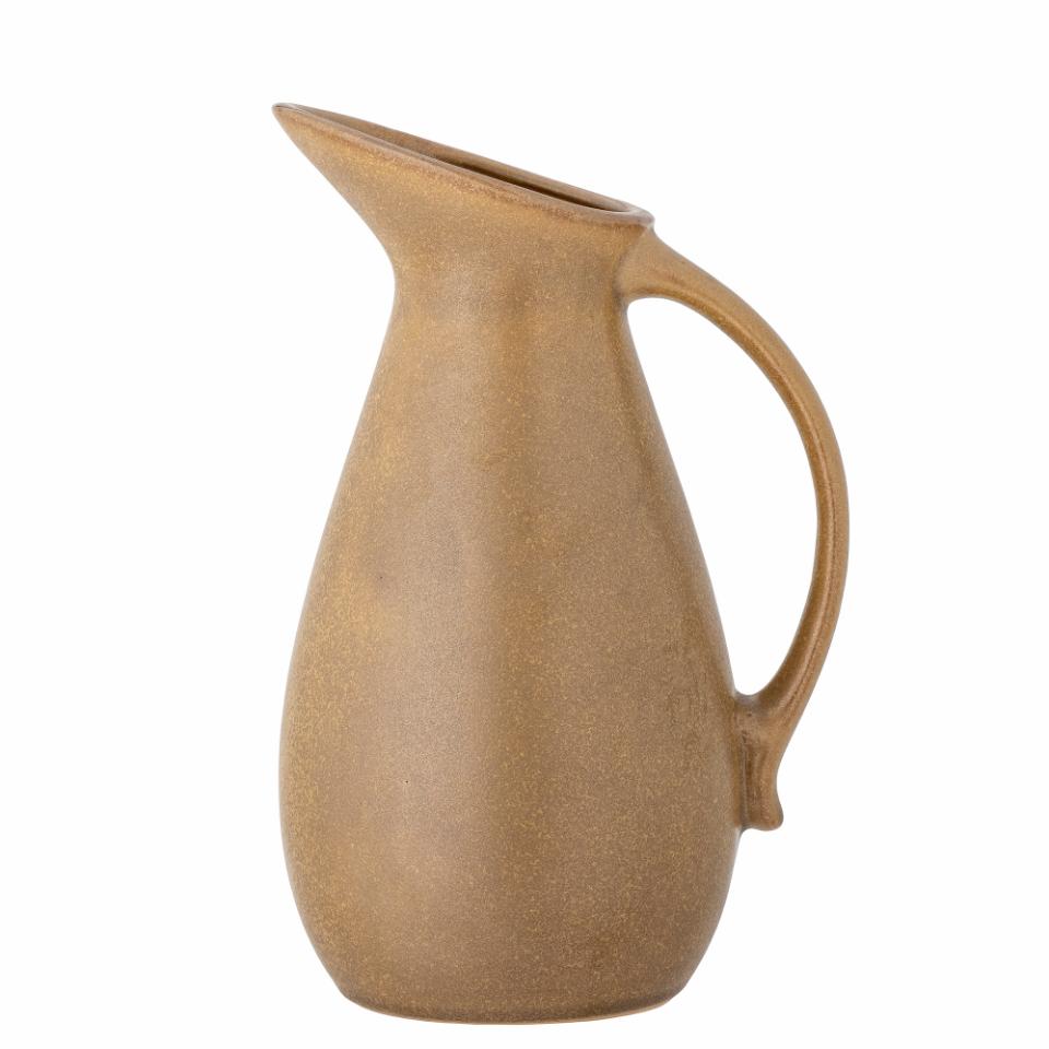 Brown Stoneware Jug 12.5cm