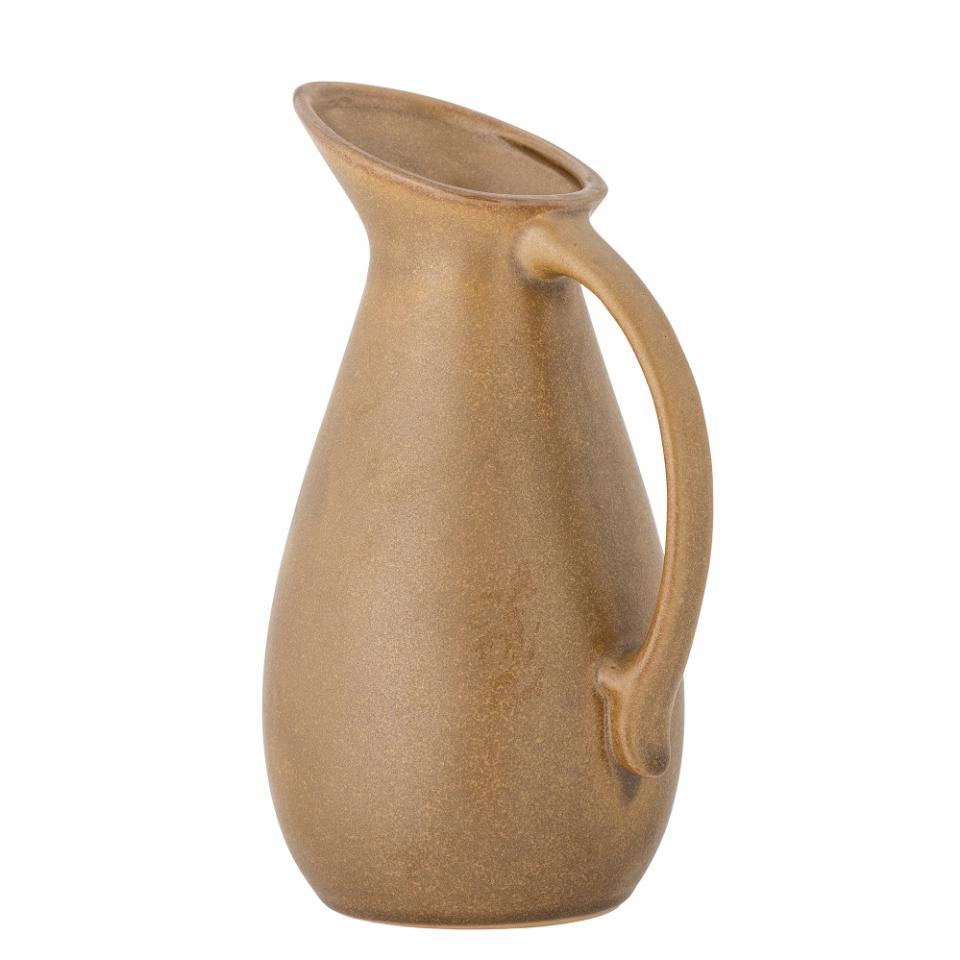 Brown Stoneware Jug 12.5cm