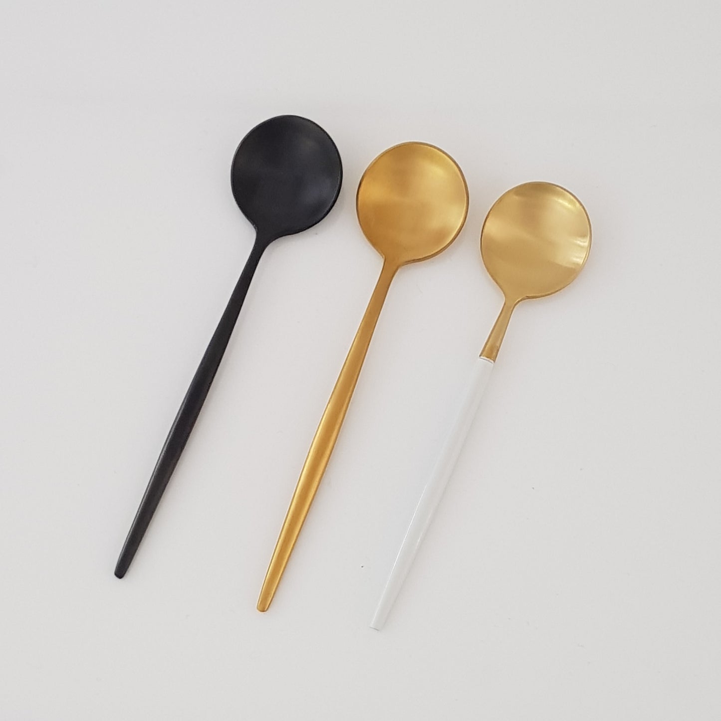 Matt Black Spoon 13cm
