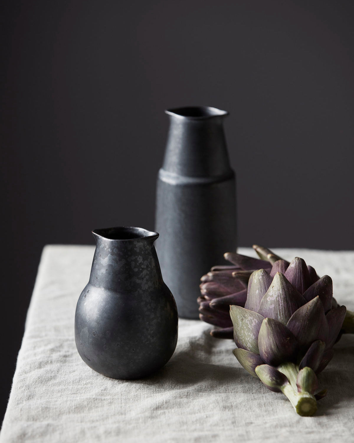 Porcel Black Jug
