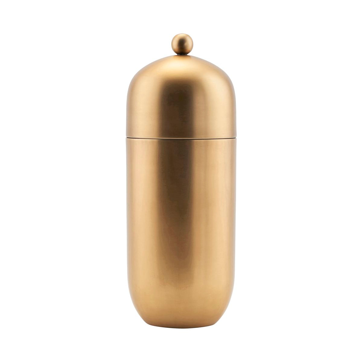 Brass Finish Cocktail Shaker