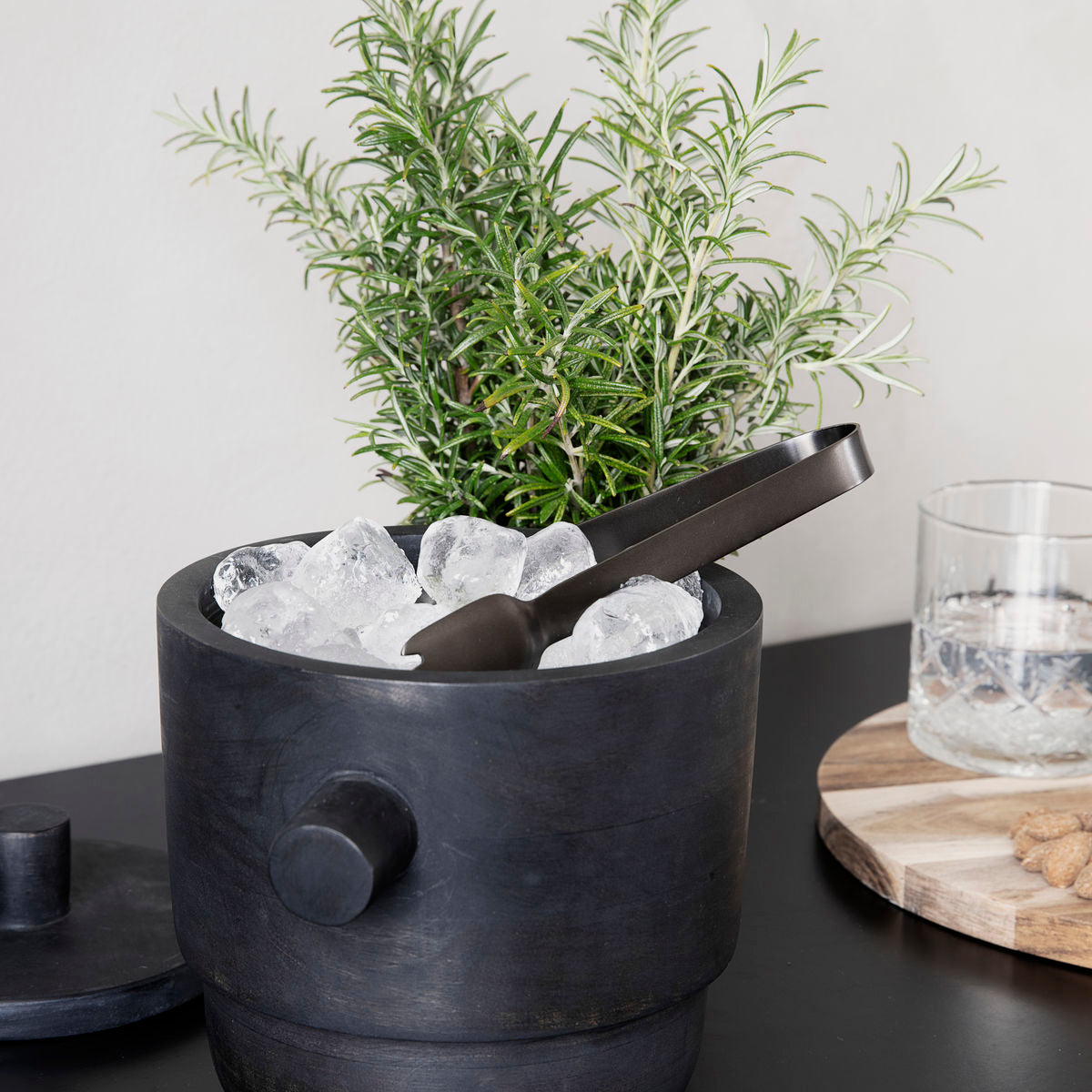 Gunmetal Ice Tongs