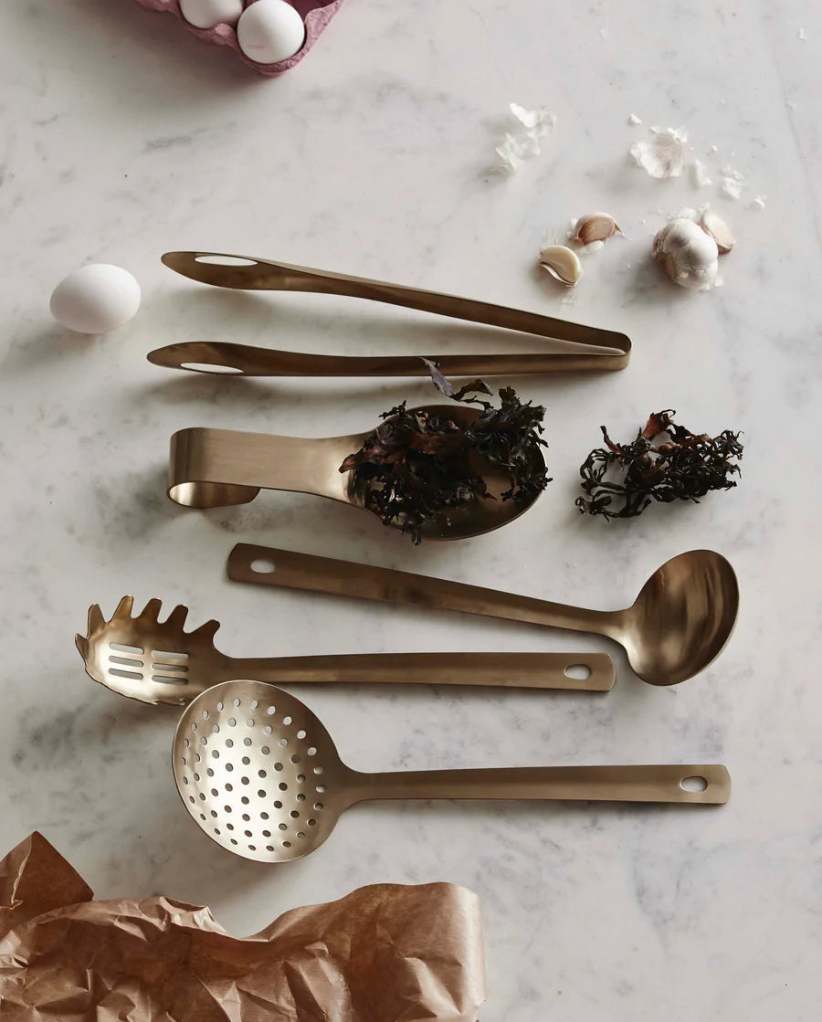 Matt Gold Food Tongs