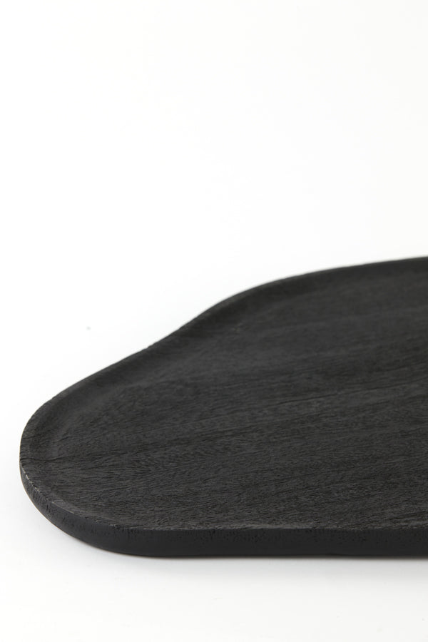Matt Black Wave Edge Board 40cm