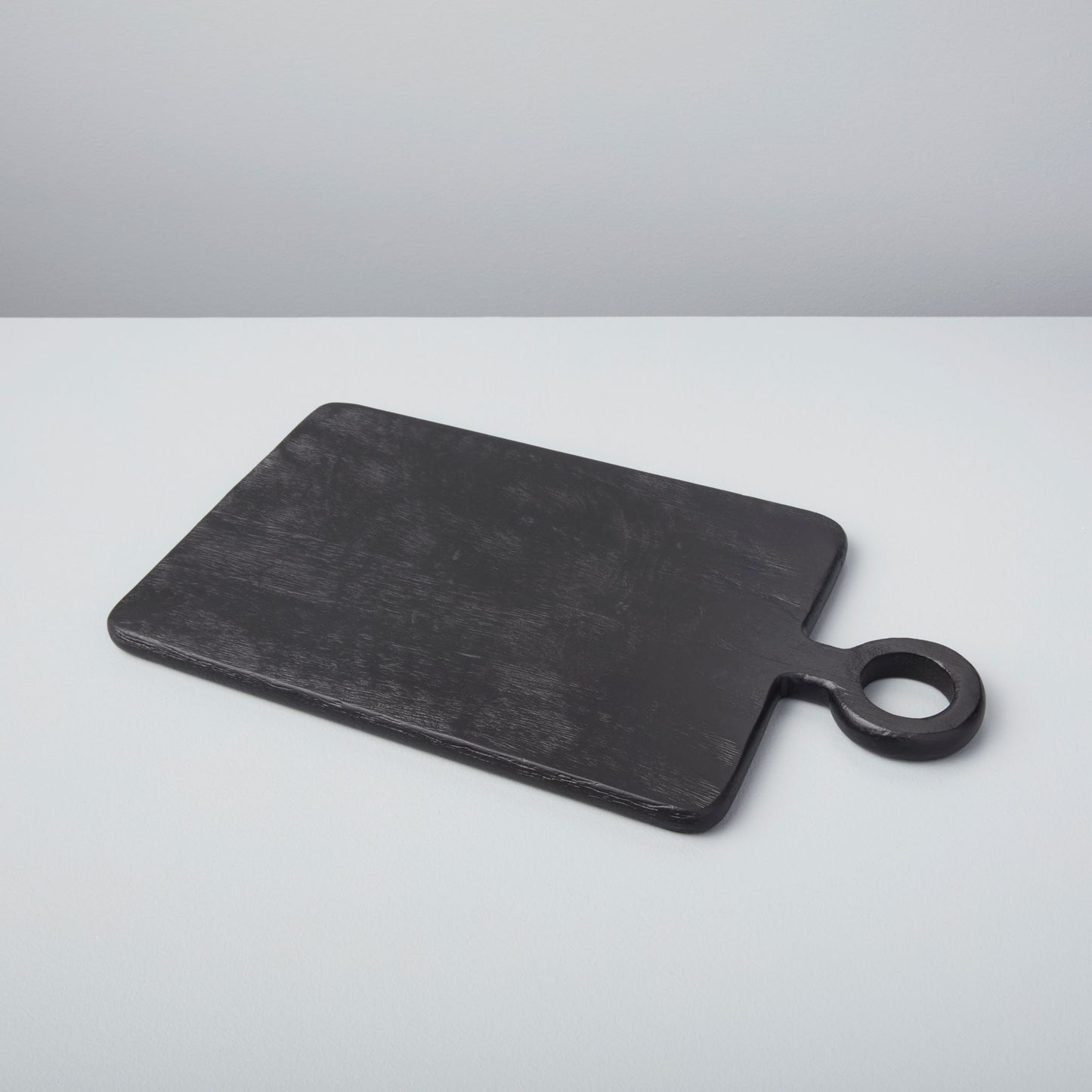 Black Rectangle Mango Wood Board 38cm