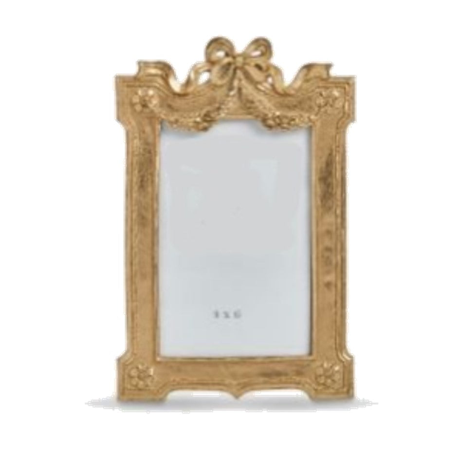 Gold Ribbon Photo Frame 4 x 6