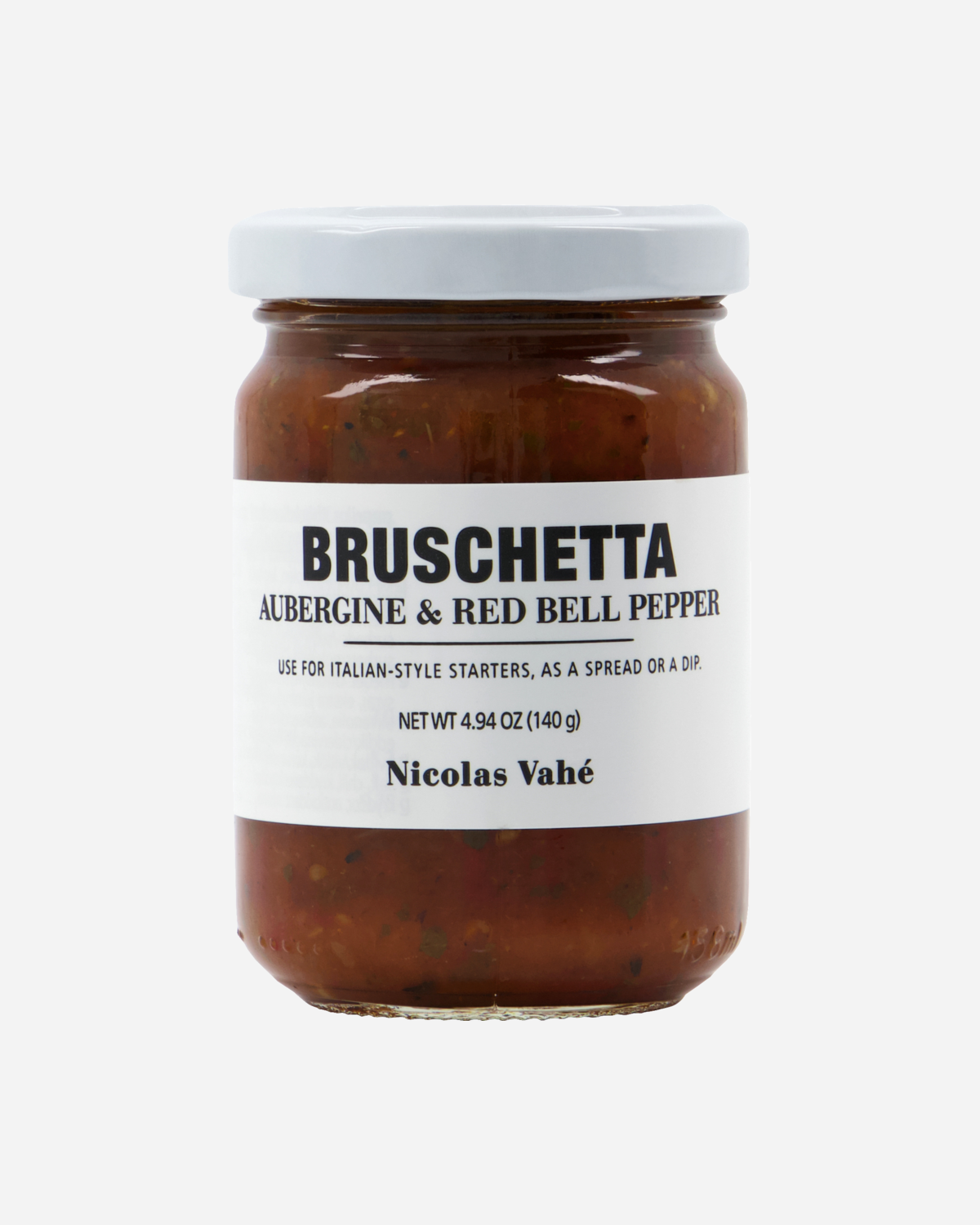 Aubergine & Red Bell Pepper Bruschetta 140g