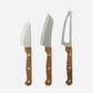 Nature Cheese Knives S/3