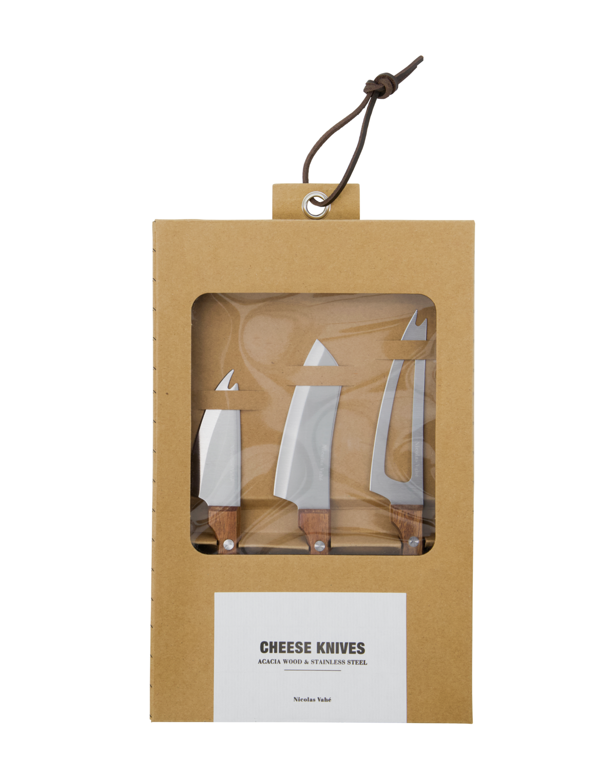 Nature Cheese Knives S/3