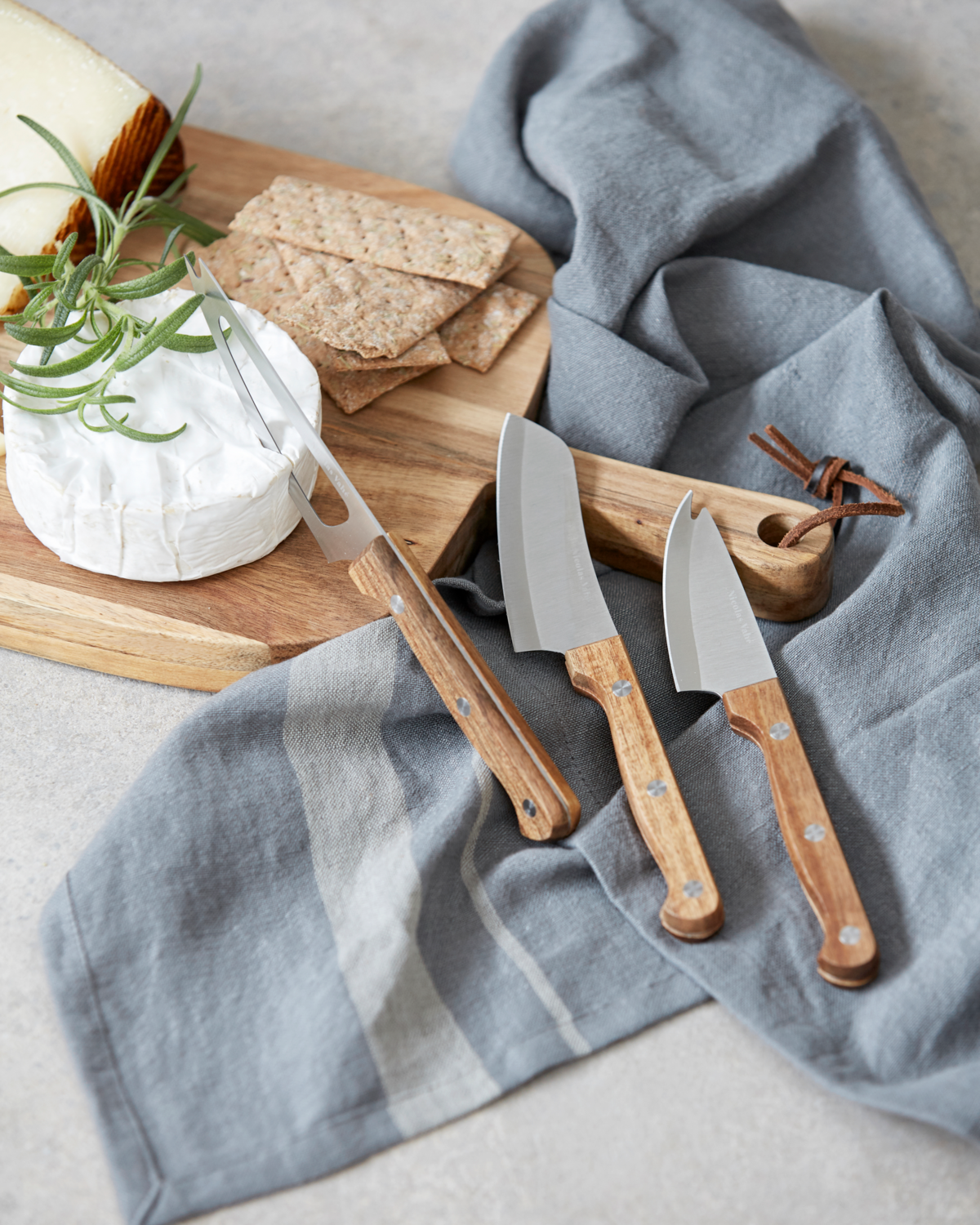 Nature Cheese Knives S/3