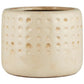 Frida Cream Glaze Plant Pot 14.5cm