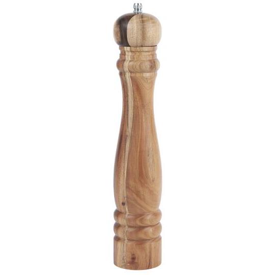 Acacia Wood Pepper Mill 32cm