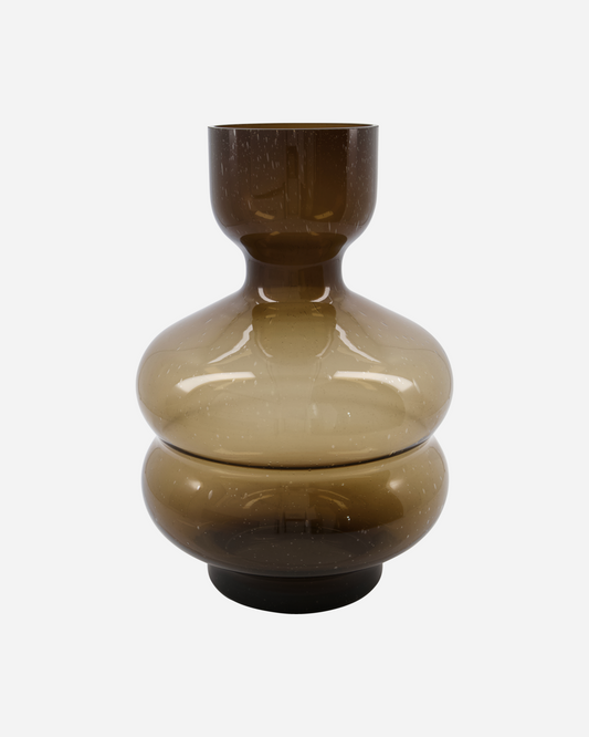 Amber Organi Vase 35cm