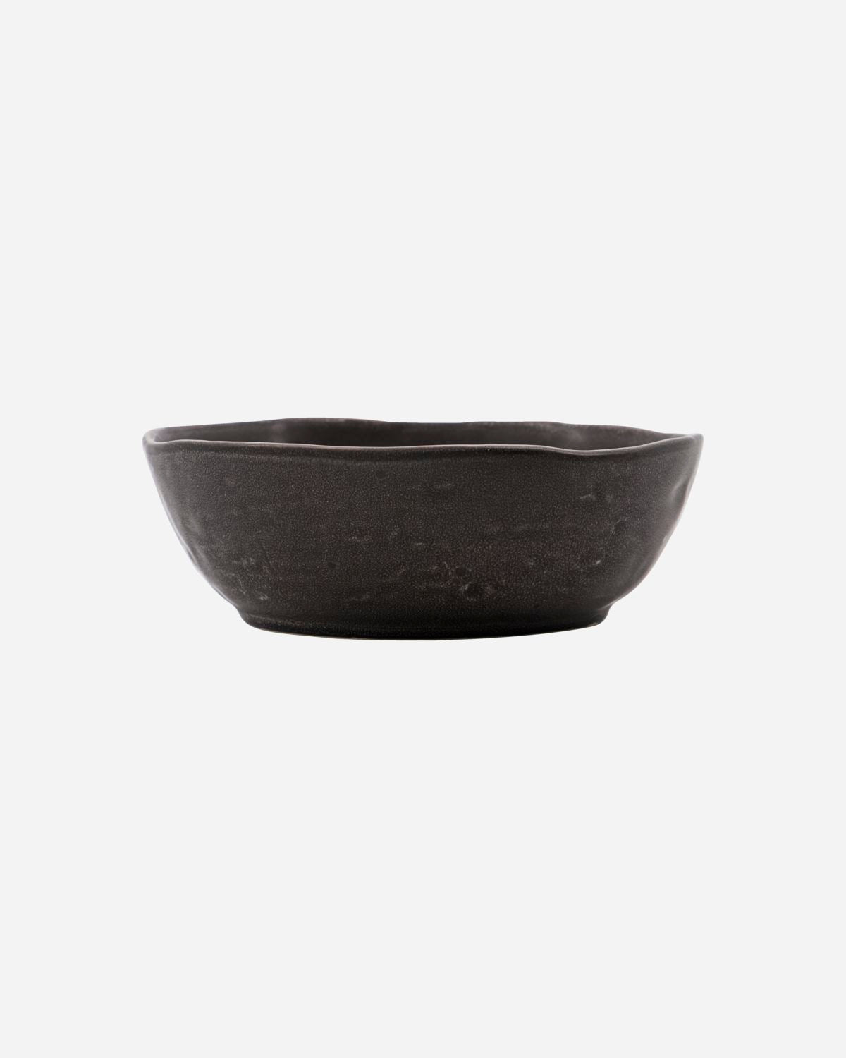 Dark Grey Rustic Bowl 14cm