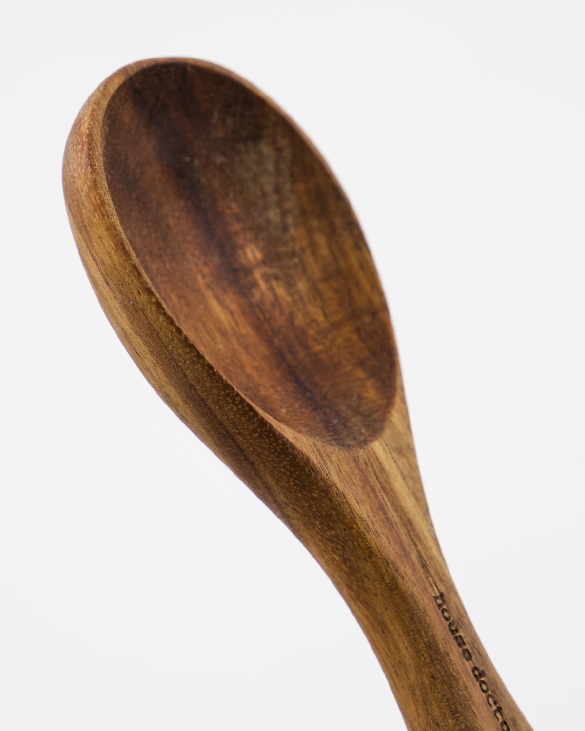 Acacia Wood Scoop Spoon 12cm
