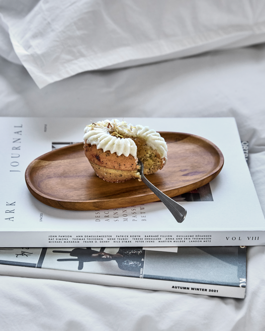 Acacia Wood Nature Tray 22.5cm