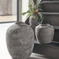 Grey Concrete Rustic Vase 31cm