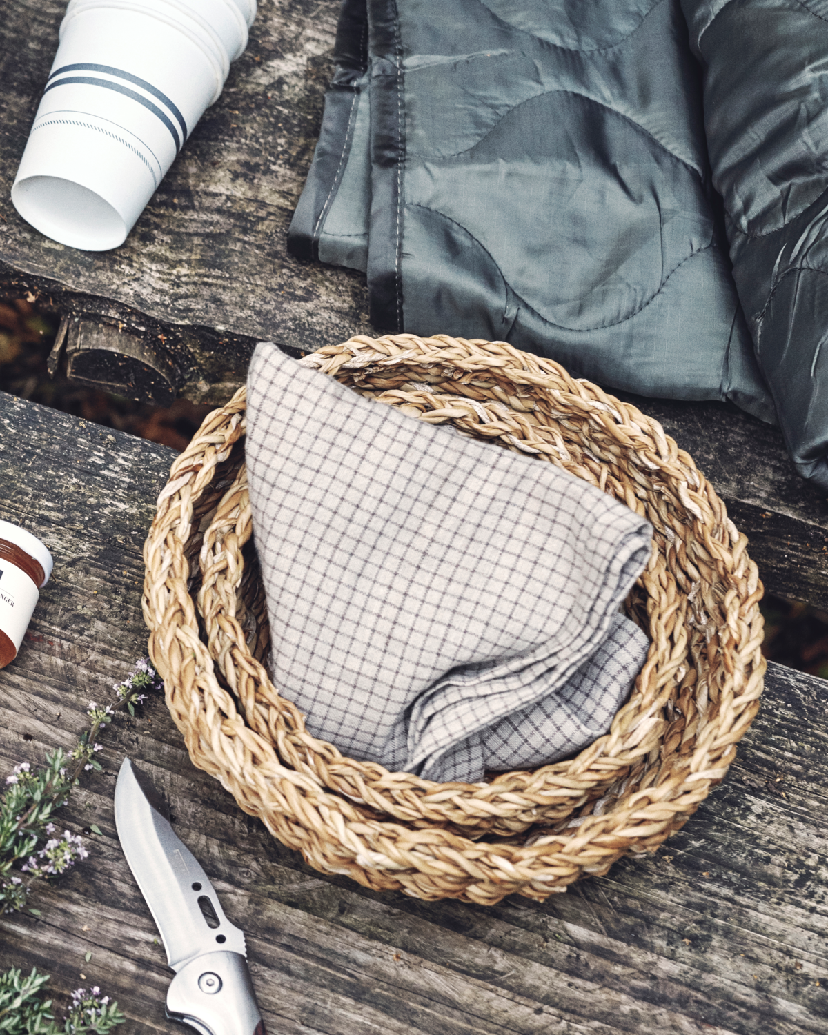 Nature Bread Basket S/2 22cm