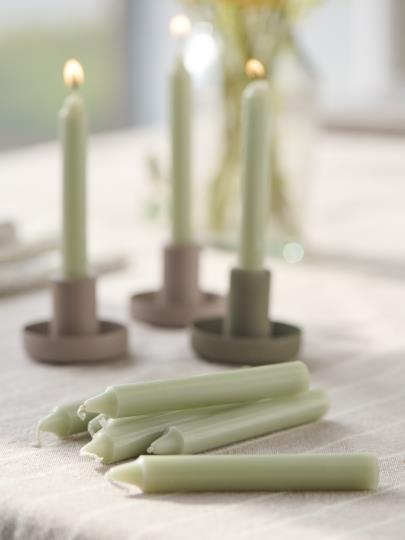 Dusty Green Candle Holder 5cm