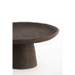 Oza Dark Brown Dish on base