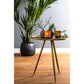 VIRA antique gold Side table 60cm