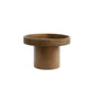 Side table KALO wood dark brown