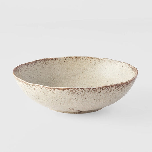 Sand Fade Oval Bowl 20cm