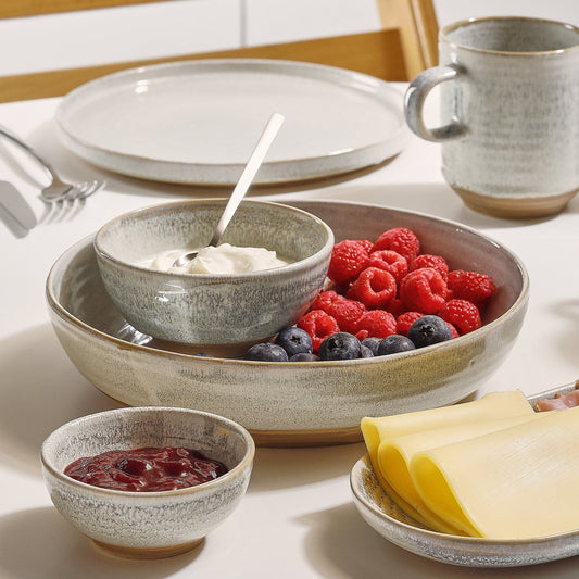 Beige Cameo Serving Dish 32cm