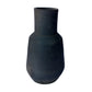 Kira Terracotta Black Vase 33.5cm