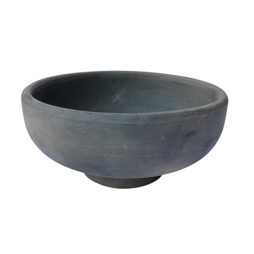 Black Terracotta Bowl 26cm