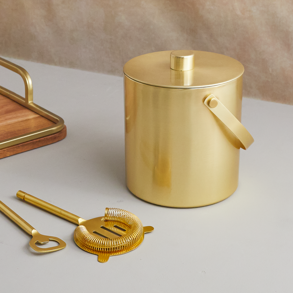 Verona Gold Ice Bucket