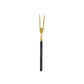 Black/Antique Brass Fork 12cm