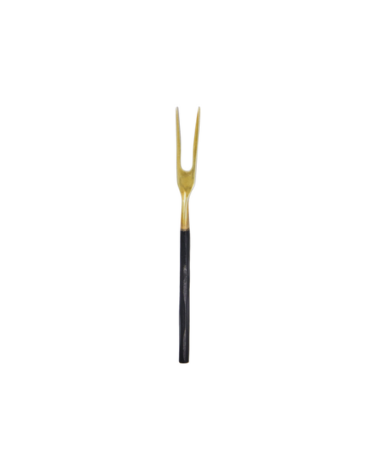 Black/Antique Brass Fork 12cm