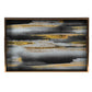 Abstract Gold & Black Tray