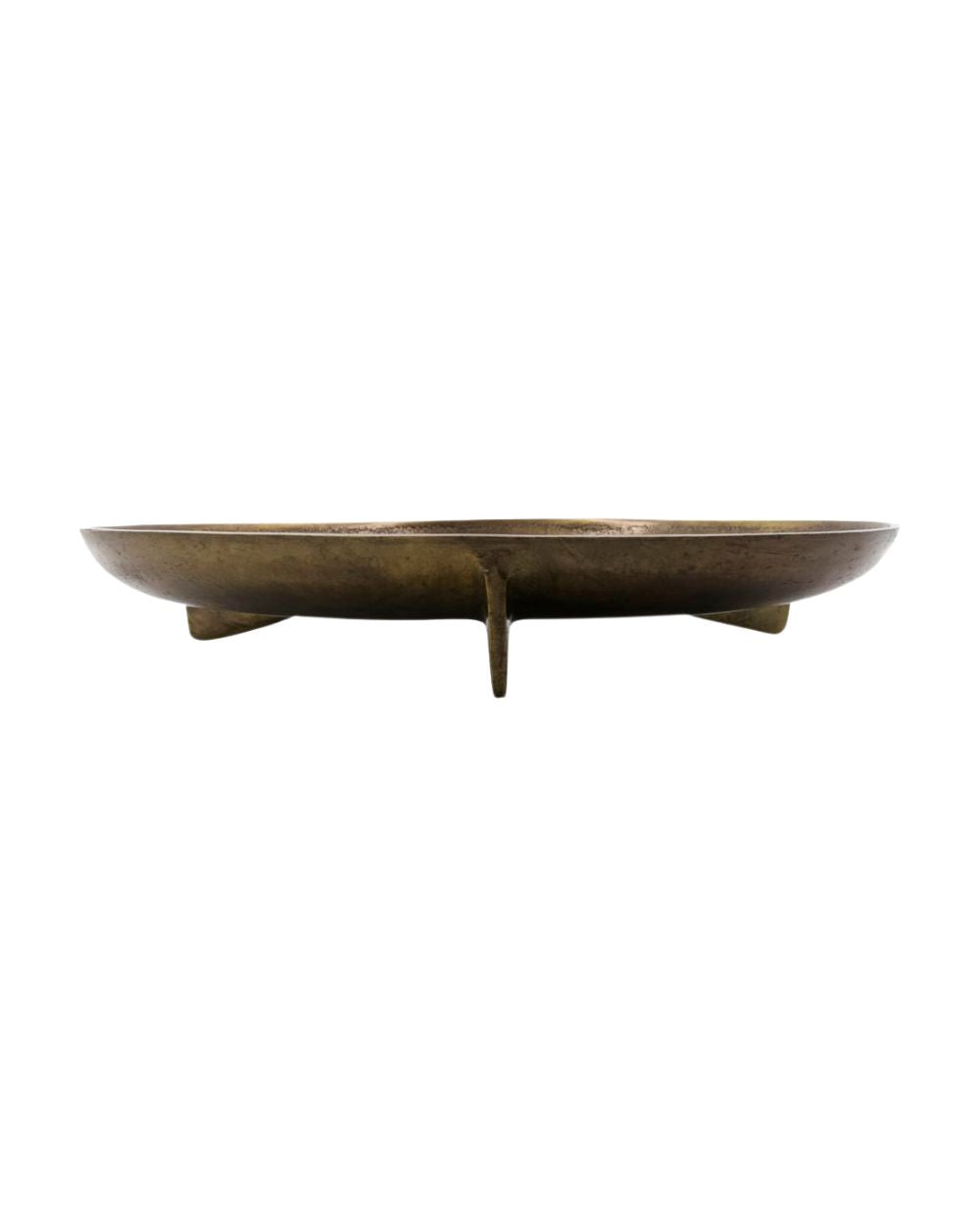 Antique Brass Cast Tray 38cm